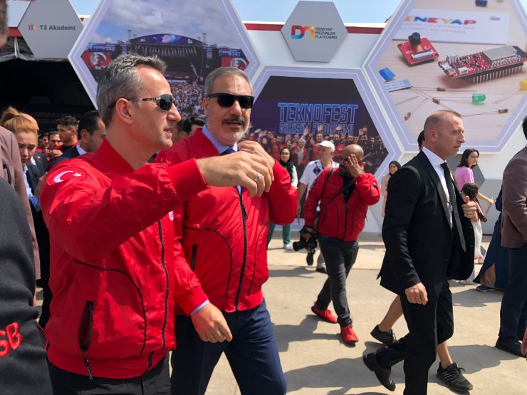 Bakan Fidan'dan Teknofest Ziyareti