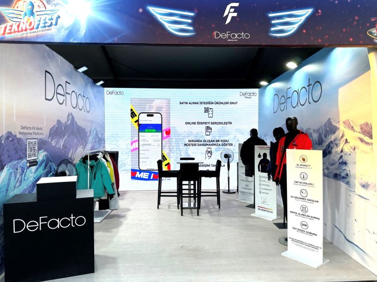 Defacto Akıllı Giysileri İle Teknofest’teki Yerini Aldı
