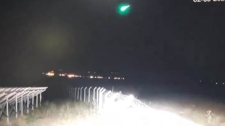 Kahramanmaraş'ta Gökyüzünü Aydınlatan Esrarengiz Işık