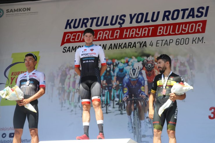 Kurtuluş Yolu Bisiklet Turu'nun Havza-amasya Etabı Tamamlandı