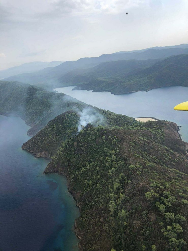Marmaris'te Orman Yangını