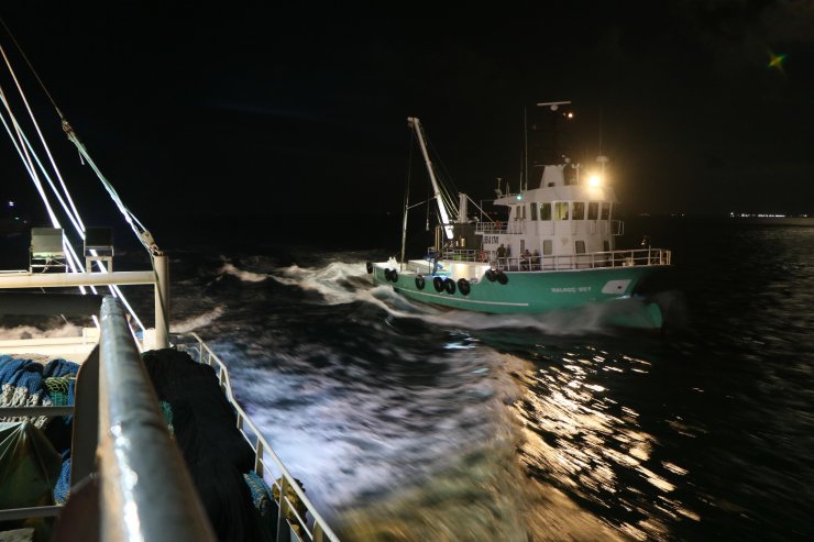 Samsunlu Balıkçılar Törenin Ardından Denize Açıldı