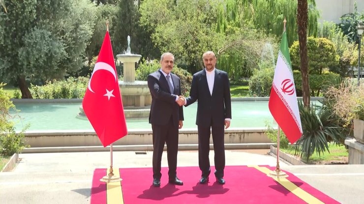 Bakan Fidan, İran Dışişleri Bakanı Emirabdullahiyan İle Görüştü