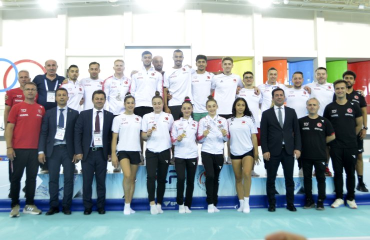 Milli Cimnastikçilerden 8 Madalya