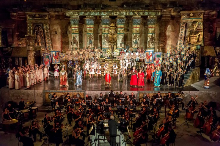 'Uluslararası Aspendos Opera Ve Bale Festivali', 'Aida' İle Başladı