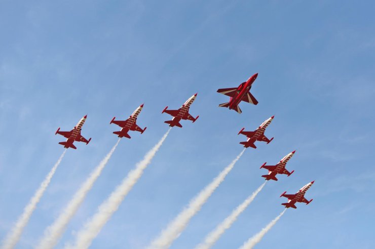 Hürjet, Türk Yıldızları İle Uçtu