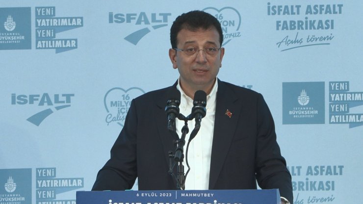 İmamoğlu: Bir Ayda Yağan Yağmurun Üzerinde Yağışı İki Saatte Aldık