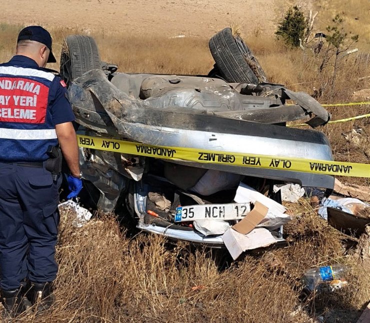 Takla Atan Otomobilin Sürücüsü Öldü