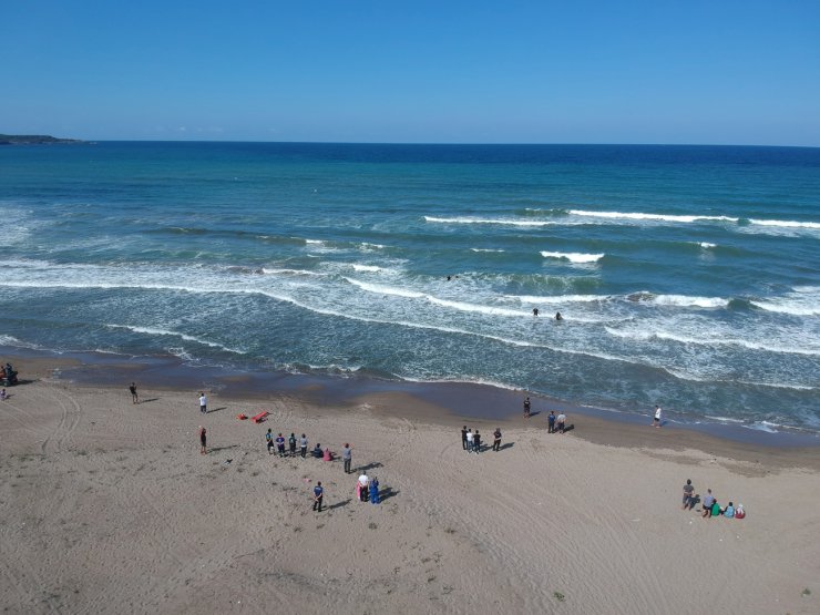 Sinop'ta Babasıyla Birlikte Denize Giren Ahmet, Kayboldu
