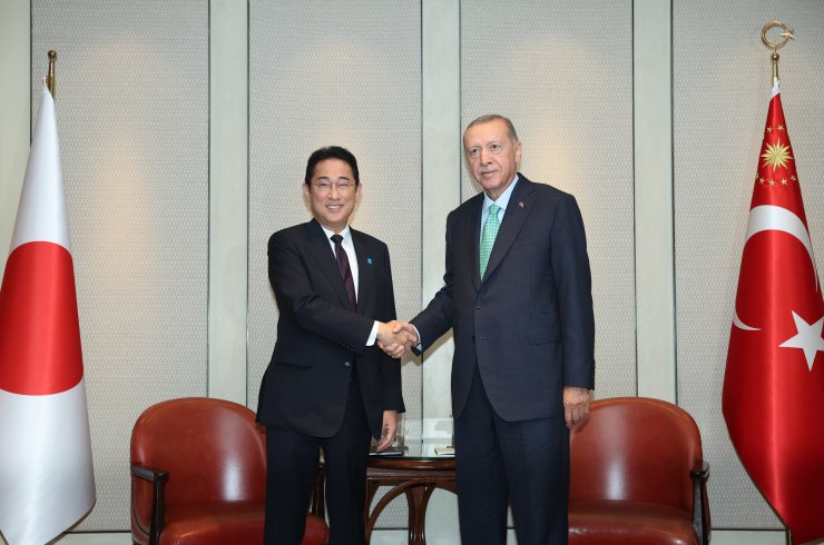 Cumhurbaşkanı Erdoğan, Japonya Başbakanı Kishida İle Görüştü