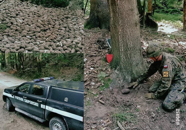 Polonya’da 2. Dünya Savaşı’ndan Kalan Patlamamış 1300 Mühimmat Ele Geçirildi