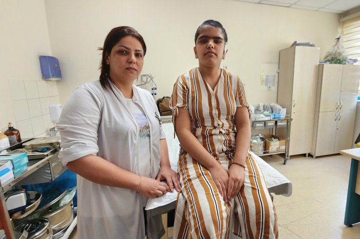 Go-kart Aracına Saçını Kaptıran Lara, Ölümden Döndü