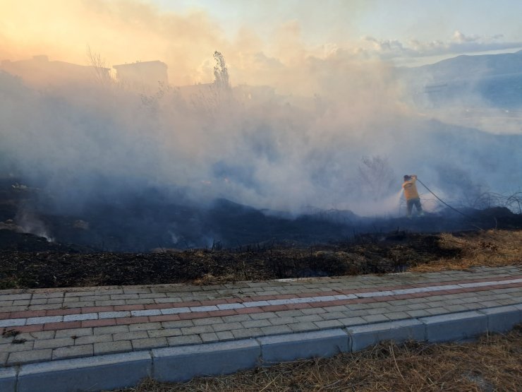 Bandırma'daki Otluk Yangınında 80 Dönüm Alan Zarar Gördü