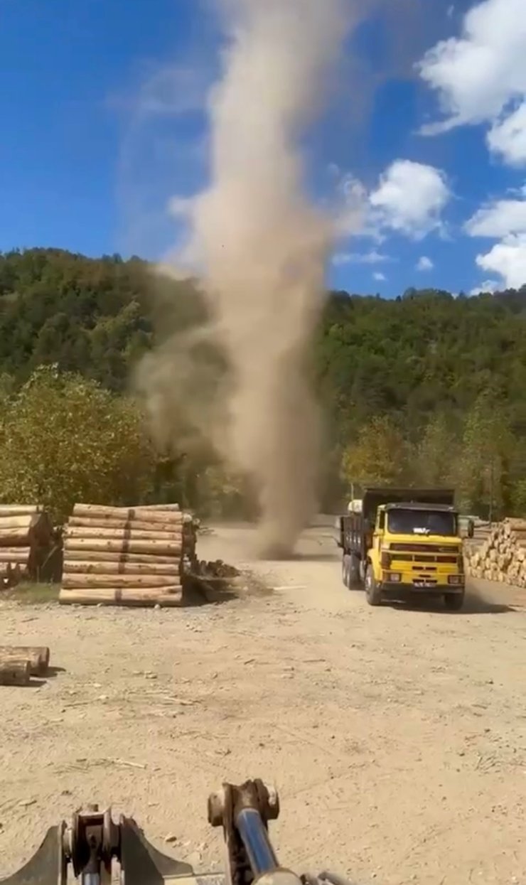 Bartın’da Orman Deposunda Hortum