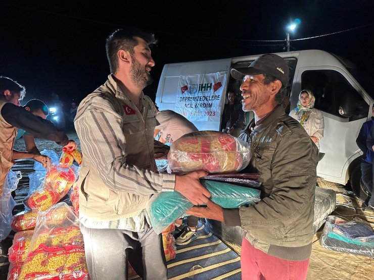 İhh’dan Fas’a Yönelik Acil Yardım Çalışması