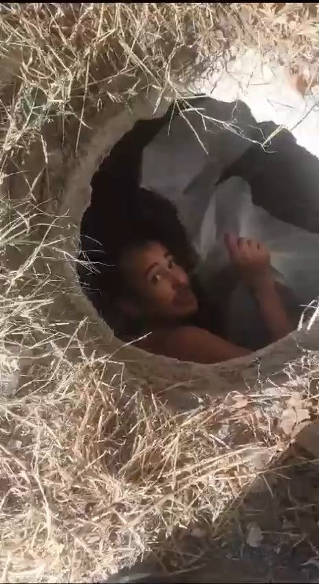 Esenyurt'ta Kaçak Göçmen Kanaldan Çıktı