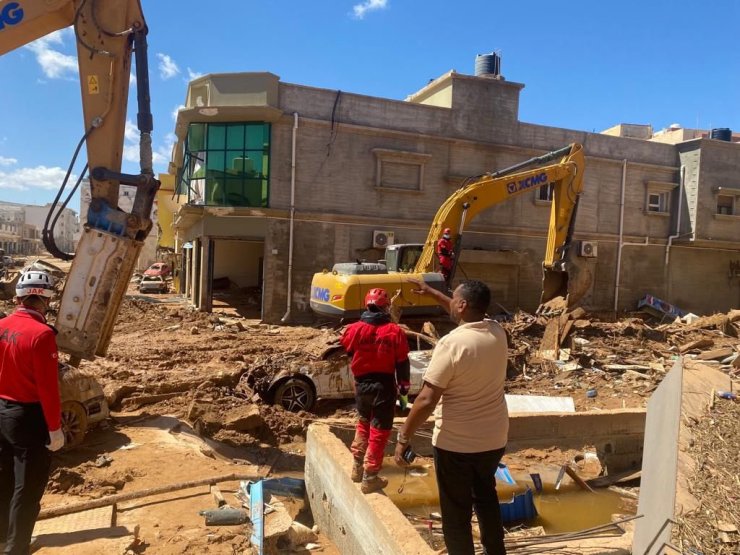 Libya’daki Türk Ekibi Çalışmalarına Devam Ediyor