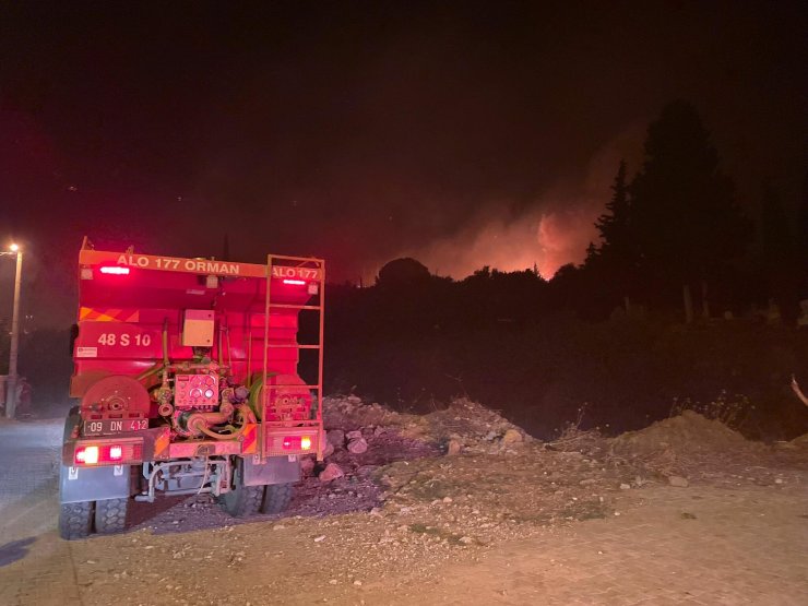 Söke'de Çıkan Maki Yangını 2 Saatte Söndürüldü
