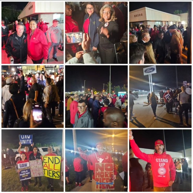 Abd’de Otomotiv İşçileri 3 Dev Şirkette Aynı Anda Greve Başladı