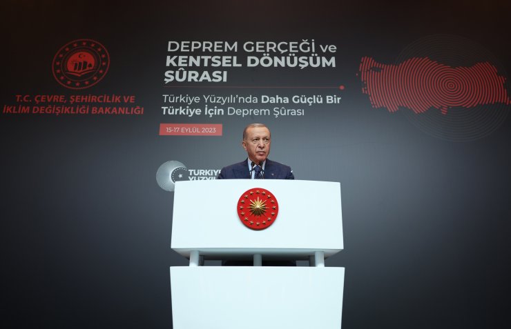 Cumhurbaşkanı Erdoğan: 81 İlimizin Tamamının Çehresini Kentsel Dönüşümle Değiştirmekte Kararlıyız