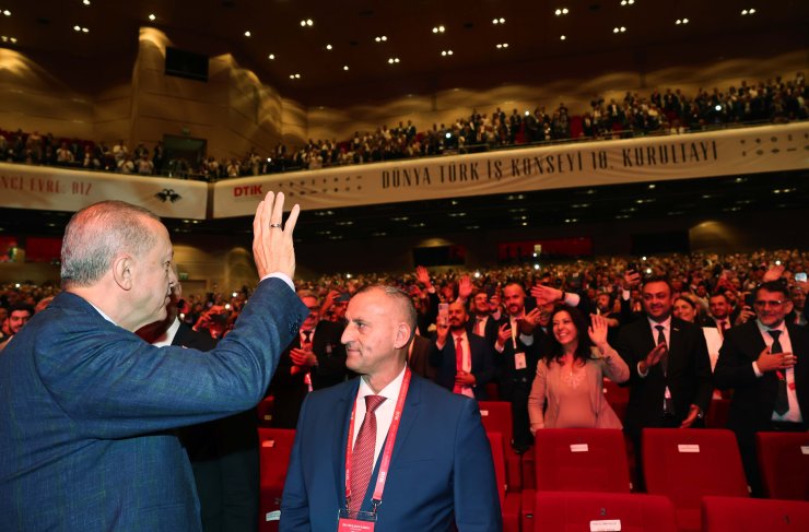 Cumhurbaşkanı Erdoğan Dünya Türk İş Konseyi 10'uncu Kurultayı'na Katıldı