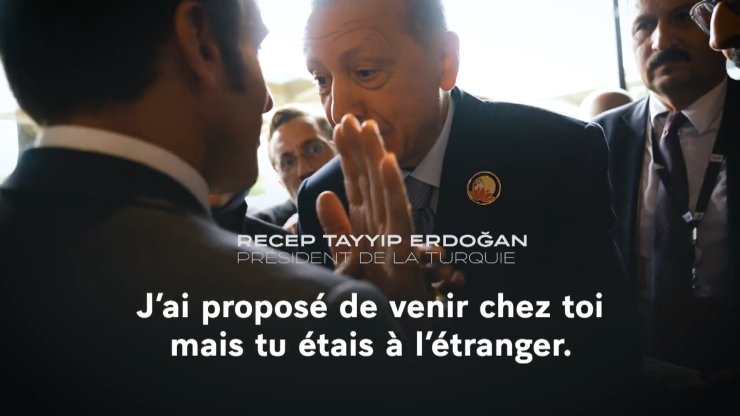 Macron’dan Erdoğan’ın ‘Hani Gelecektin’ Paylaşımı