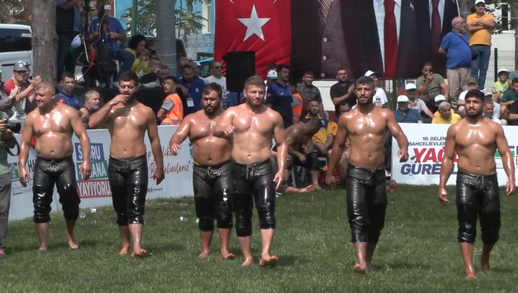 Bahçelievler’de 18’inci Geleneksel Kocasinan Yağlı Güreşleri Başladı