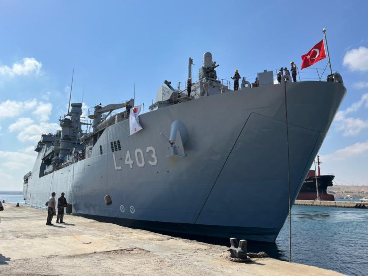 Yardımla Yüklü Tcg Bayraktar Ve Tcg Sancaktar, Libya’da