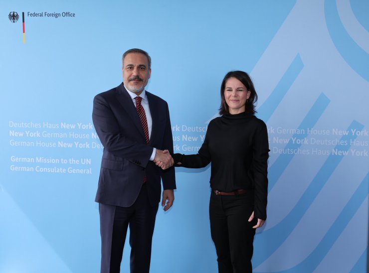 Bakan Fidan, Alman Mevkidaşı İle Görüştü