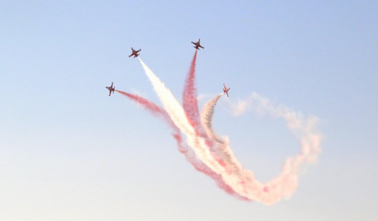 Eskişehir’de 2 Gün Süren Hava Gösterileri Nefes Kesti