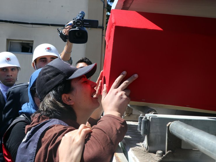Şehit Polis Memuru Akpınar, Son Yolculuğuna Uğurlandı