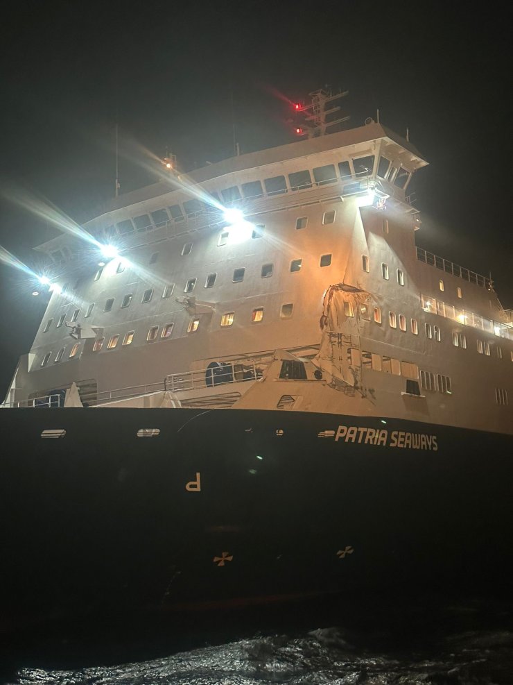 Yassıada Açıklarında İki Gemi Çarpıştı