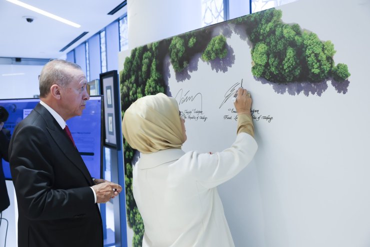 Cumhurbaşkanı Erdoğan New York'ta, Küresel Sıfır Atık İyi Niyet Beyanına İlk İmzayı Attı