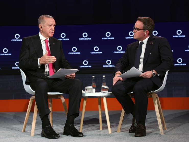 Cumhurbaşkanı Erdoğan, New York'ta '13'üncü Concordia Yıllık Zirvesi'ne Katıldı