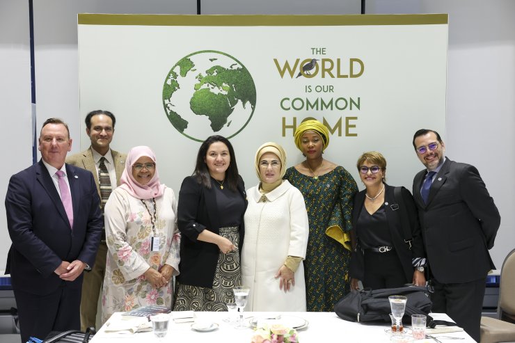 Emine Erdoğan, Bm Sıfır Atık Danışma Kurulu Üyeleriyle Bir Araya Geldi