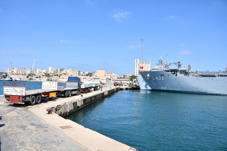 Msb: Libya'ya Yeni Yardım Malzemeleri Gönderildi