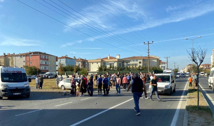 Okula Giderken Otomobilin Çarptığı Çocuk, Ağır Yaralandı