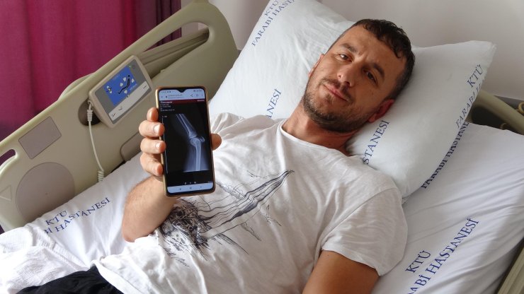 Ot Biçtiği Yaylada Dinlenirken Yorgun Mermi İle Yaralandı