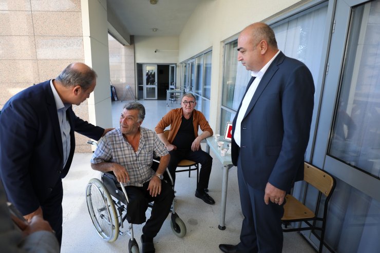 Sağlık-sen Başkanı Doğan, Gazilerle Bir Araya Geldi