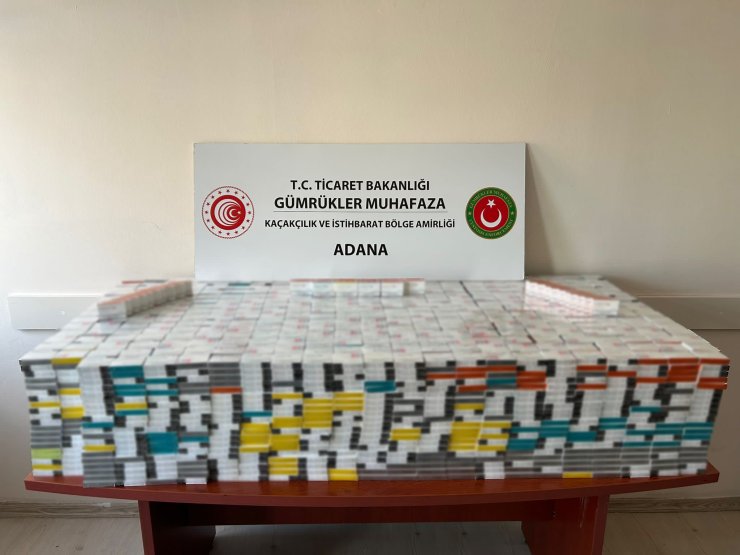 Adana'da 7 Bin 500 Paket Elektronik Sigara Tütünü Ele Geçirildi