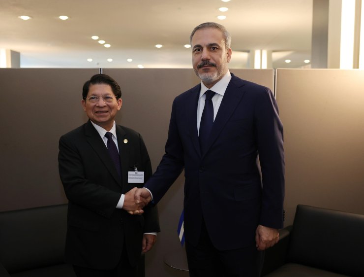 Bakan Fidan, Nikaragualı Mevkidaşı İle Görüştü