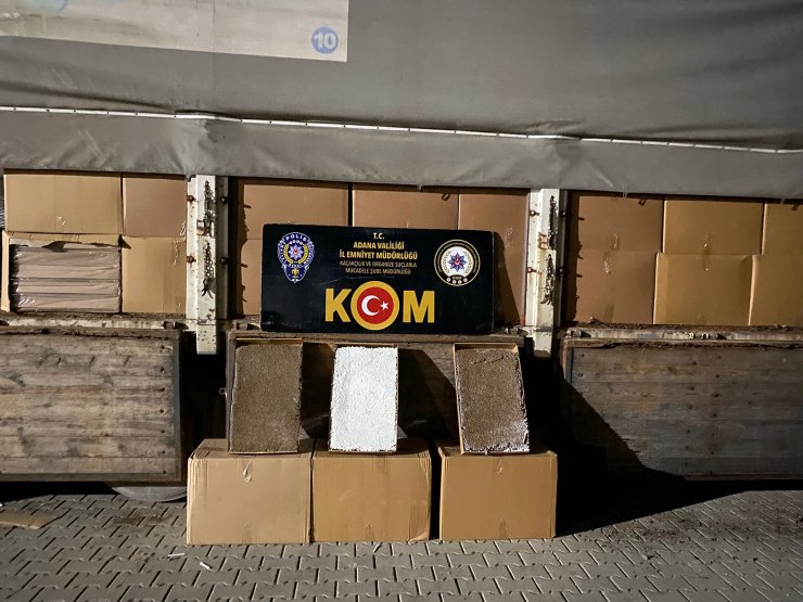 Adana'da Kaçak Doldurulmuş 8 Milyon 235 Bin Adet Sigara Ele Geçirildi
