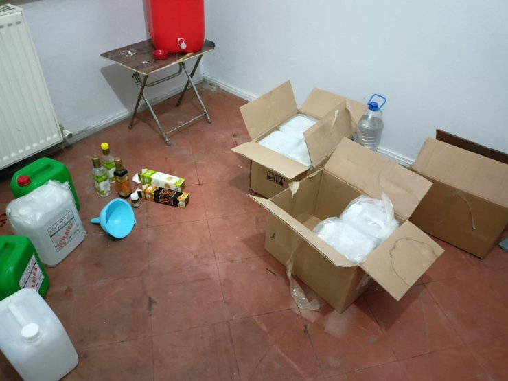 Kütahya'da Sahte İçki Baskınına 1 Tutuklama