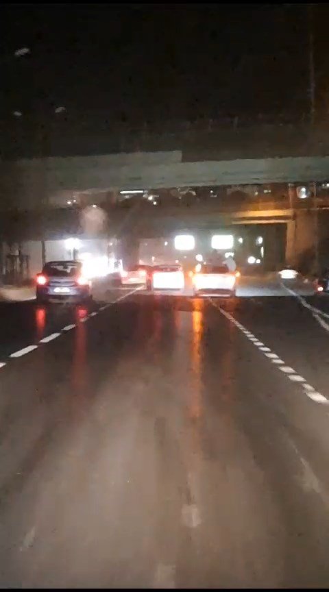 Asker Uğurlama Konvoyunda Tehlikeli 'oyun'