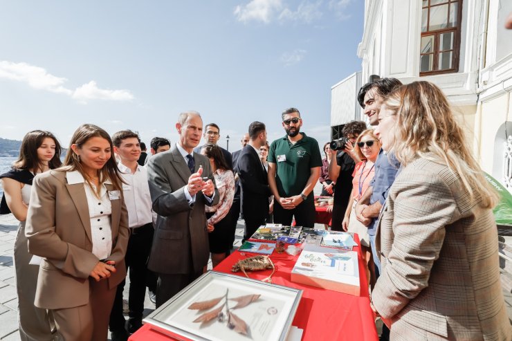 Edinburgh Dükü, Kabataş Erkek Lisesi’ni Ziyaret Etti
