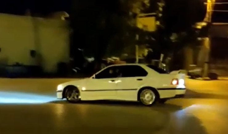Tokat'ta Drift Yapan 2 Sürücüye 40 Bin Tl Ceza