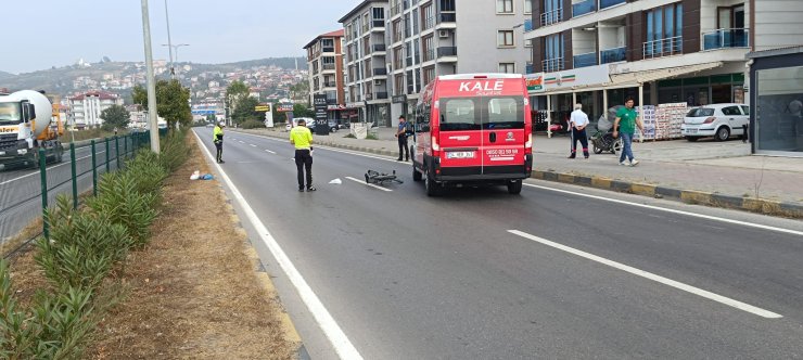 Yaya Geçidinde Minibüsün Çarptığı Bisikletli Öldü