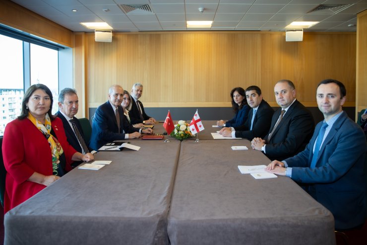 Kurtulmuş, Gürcistan Ve Estonyalı Mevkidaşlarıyla Görüştü