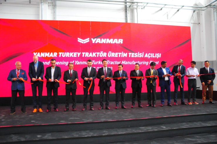 Yanmar, Türkiye’deki Yeni Traktör Fabrikasını İzmir’de Açtı