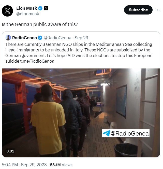 Almanya Dışişleri İle Elon Musk Arasında 'Mülteci' Gerginliği